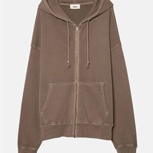 Elwood Clothing Unisex Brown Hoodie